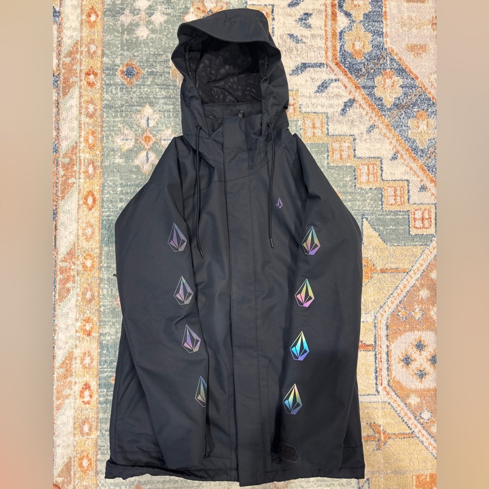 Volcom X Grateful Dead Women’s Snowboard Ski Winter Hooded Jacket